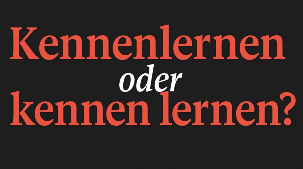 Kennenlernen oder kennen lernen? Erfahre die korrekte Schreibweise im Schweizer Hochdeutsch – mit Beispielen, Regeln und Empfehlungen laut Duden.