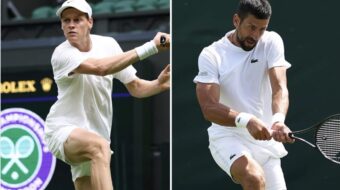 Sinner & Djokovic in einer Hälfte – mögliches Halbfinale. Alcaraz trifft auf Fognini. Schweizer Riedi feiert Grand-Slam-Debüt in Wimbledon.