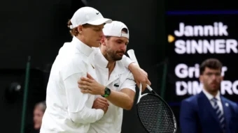Nach Dimitrovs verletzungsbedingtem Aus bei Wimbledon zeigt sich Jannik Sinner betroffen: „Das ist kein Sieg.“