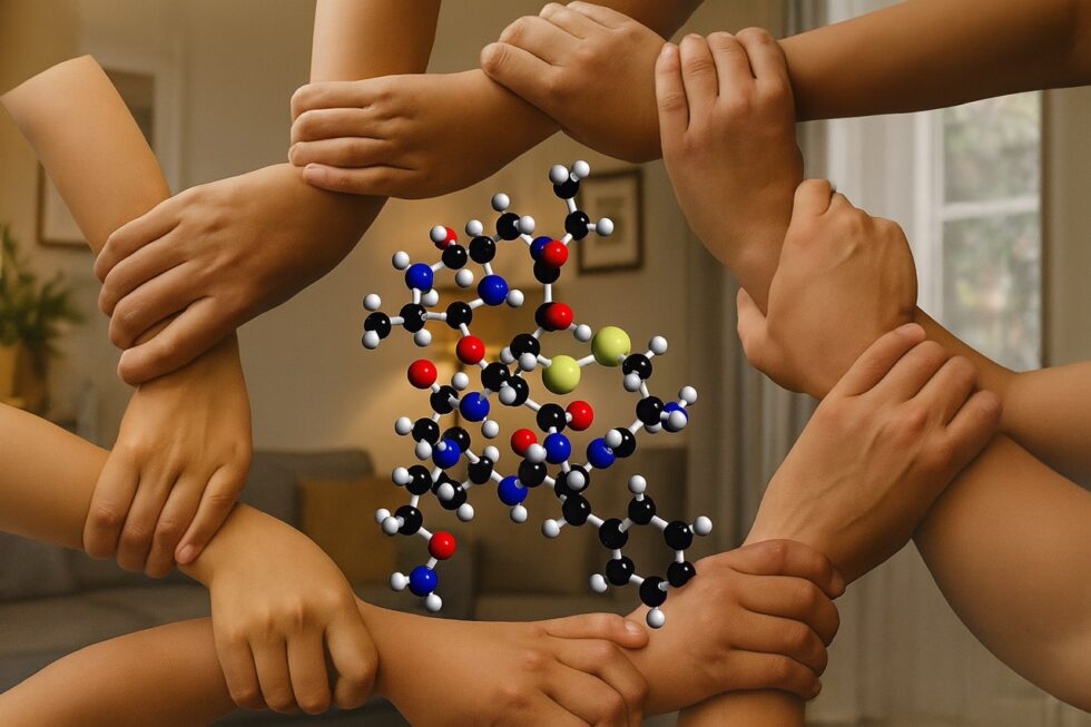 Kuscheln: Wie das Bindungshormon Oxytocin wirkt
