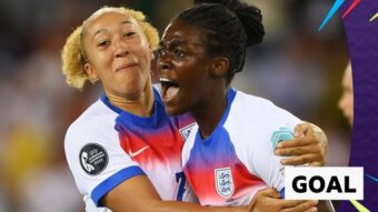 Michelle Agyemang wurde 2021 als Ballmädchen bekannt. Jetzt sorgt sie bei der EM 2025 für Aufsehen mit späten Toren, Musikleidenschaft und Teamgeist.