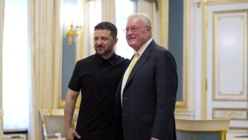 Selenskyj traf US-Gesandten Keith Kellogg in Kiew. Gespräche über Luftabwehr, Waffenproduktion mit Europa und verschärfte Sanktionen gegen Russland.