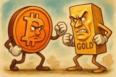 Robert Kiyosaki sieht in Bitcoin ein überlegeneres Krisen-Asset als Gold. Eine Einordnung mit technischer Analyse, Marktvergleich und Systemkritik.