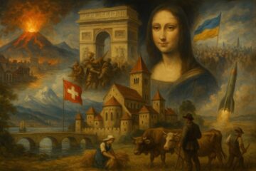 24. August: Schweiz mit Bundesverfassung 1848, Fabrikgesetz, Bartholomäustag. Weltweit: Pompeji, Rom 410, Ukraine 1991, Pluto – Geschichte & Traditionen.
