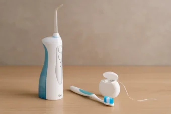 Munddusche oder Zahnseide? Erfahren Sie, welche Methode f&uuml;r die Zahnhygiene in der Schweiz sinnvoller ist &ndash; Vorteile, Nachteile und Expertenempfehlungen.