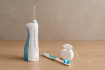 Munddusche oder Zahnseide? Erfahren Sie, welche Methode f&uuml;r die Zahnhygiene in der Schweiz sinnvoller ist &ndash; Vorteile, Nachteile und Expertenempfehlungen.