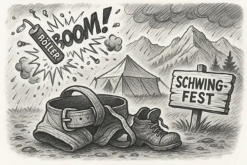 Eine Explosion w&auml;hrend des Schwingfests auf der Schw&auml;galp sorgt f&uuml;r Aufregung und scharfe Reaktionen. Funktion&auml;re und Schwinger kritisieren das Verhalten. Weitere Details zur Situation.