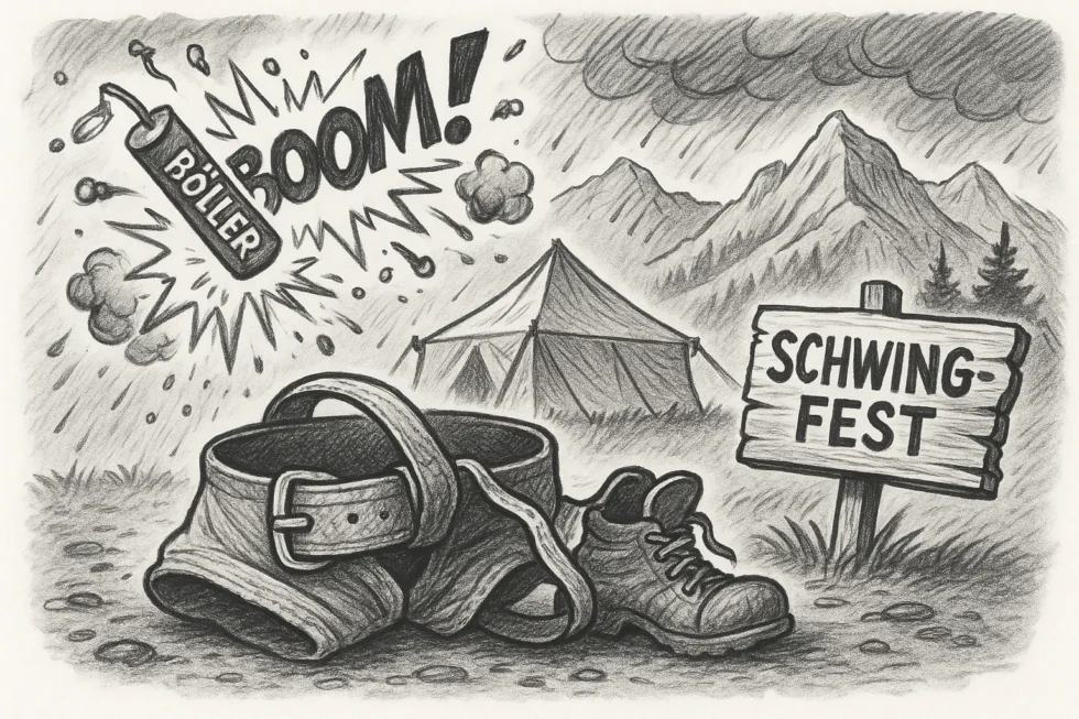 Eine Explosion während des Schwingfests auf der Schwägalp sorgt für Aufregung und scharfe Reaktionen. Funktionäre und Schwinger kritisieren das Verhalten. Weitere Details zur Situation.