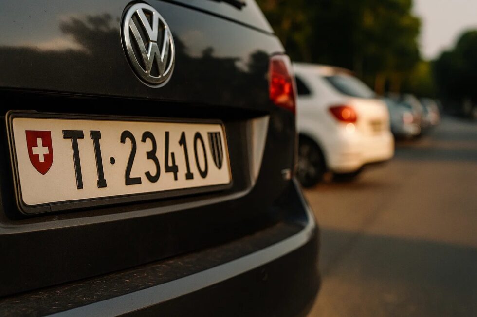 Wie erkennt man in der Schweiz anhand des Autokennzeichens, aus welchem Kanton es stammt