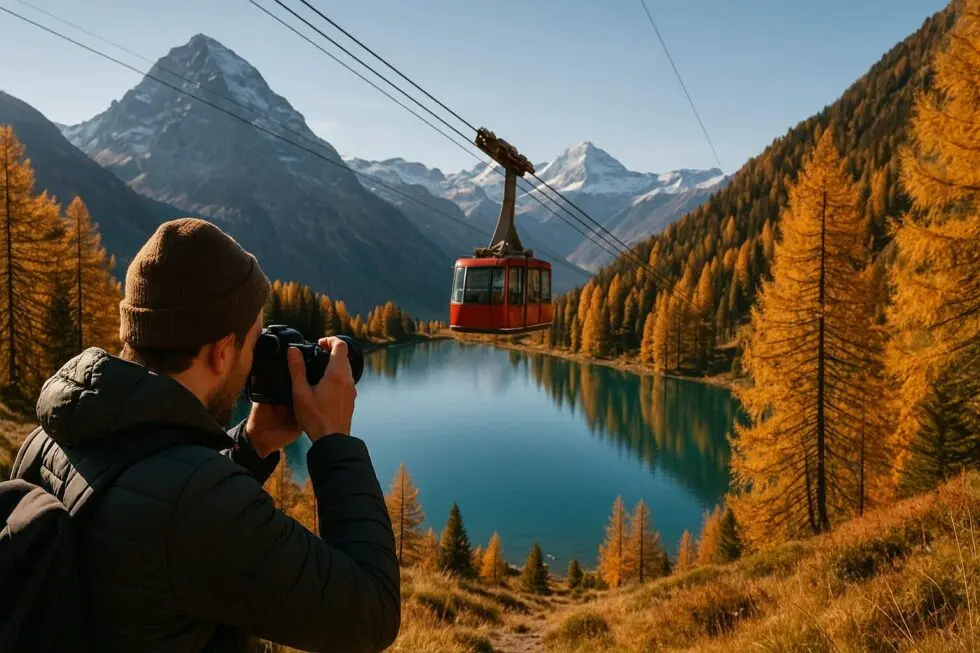Wie erlebt man im Berner Oberland den Goldenen Herbst mit Seilbahnen und Bergseen ab Zürich