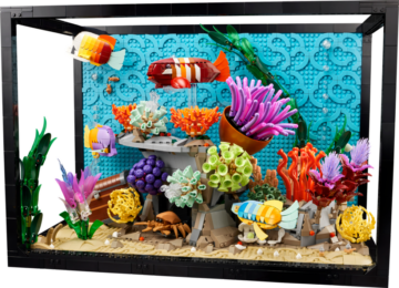 LEGO enthüllt das neue Icons Tropical Aquarium – luxuriöses Unterwasser-Set für Erwachsene (New LEGO® Icons Tropical Aquarium Building Set for Adults)
