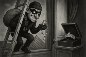 Ein beispielloser Raub im Pariser Louvre: Maskierte Täter entwenden Napoleons Juwelen aus der Galerie d’Apollon. Ermittler sprechen von „präziser Militäraktion“.