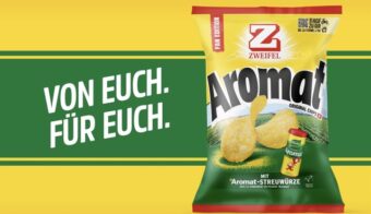 Zweifel reagiert auf den TikTok-Trend: Die neuen Aromat-Chips, entwickelt aus einer viralen Idee, kommen ab Dezember 2025 in die Schweizer Läden. Kooperation mit Unilever bestätigt.