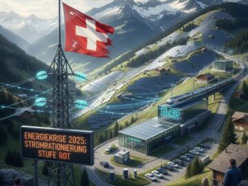 Die Schweiz investiert massiv in Solarenergie und CO₂-freie Netze, um die Energiekrise 2025 zu bew&auml;ltigen. Alle Infos zu F&ouml;rderungen, Gesetzen und Strategien.