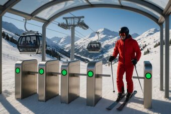 Skitourismus wird smart: Erfahren Sie, wie KI und Drohnen Lifte optimieren, Wartezeiten verkürzen und die Sicherheit auf der Piste maximieren. Fakten zur Digitalisierung 2025.