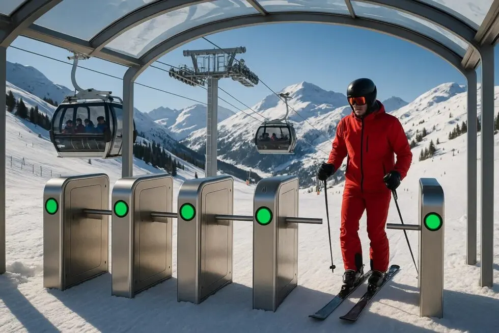 Skitourismus wird smart: Erfahren Sie, wie KI und Drohnen Lifte optimieren, Wartezeiten verkürzen und die Sicherheit auf der Piste maximieren. Fakten zur Digitalisierung 2025.
