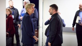 Hochrangige Ukraine-Delegation um Umerow trifft US-Vertreter in Genf, Schweiz, um Parameter für ein künftiges Friedensabkommen und den US-Plan zu besprechen.