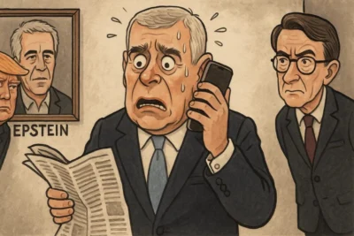 Neue Epstein-Akten enthüllen: Prinz Andrew reagierte alarmiert auf Presseanfragen 2011. Dokumente erwähnen auch Trump und Lord Mandelson im Zusammenhang mit Epstein.