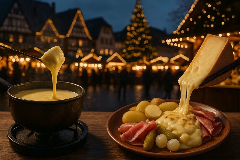 Bestes Fondue und Raclette 2025: Entdecken Sie die Top-Chalets in Zürich, Basel, Genf. Wir nennen Preise (ab CHF 25) und Standorte für authentischen Käsegenuss.
