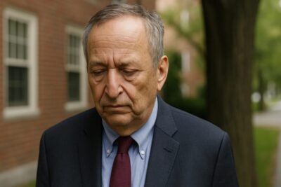 Larry Summers, Harvard-Professor, ist beschämt über Kontakt zu Epstein nach Enthüllung sexistischer E-Mails. Er pausiert öffentliche Ämter, lehrt aber weiter.