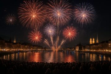 Zürich Silvesterzauber: Erfahren Sie alles über das Feuerwerk 2025/2026, die besten kostenlosen Aussichtspunkte, erweiterte ÖV-Zeiten und Sicherheitsregeln.