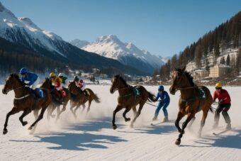 White Turf St. Moritz: Erfahren Sie alles über die königlichen Pferderennen und das Skijöring auf dem Eis (2025). Jetzt Tickets & Anreise planen.