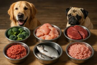 Proteine für Hunde: Erfahren Sie alles über optimale Quellen, den Nutzen für Muskeln und Immunsystem. Warnung für Dalmatiner und Nierenpatienten.