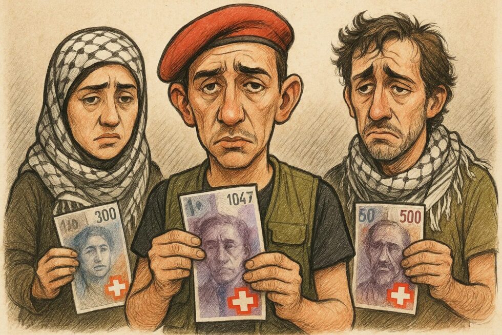 Schweizer Gaza-Aktivisten, die im Oktober festgenommen wurden, müssen dem EDA die Kosten für konsularische Hilfe (300 bis 1047 CHF) zurückerstatten. Sie fühlen sich im Stich gelassen.