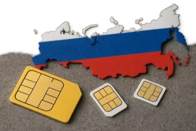Russland blockiert das mobile Internet für SIM-Karten 24h nach Einreise zur Drohnenabwehr. Die Sperre betrifft auch SMS; vorzeitige Freischaltung ist möglich.