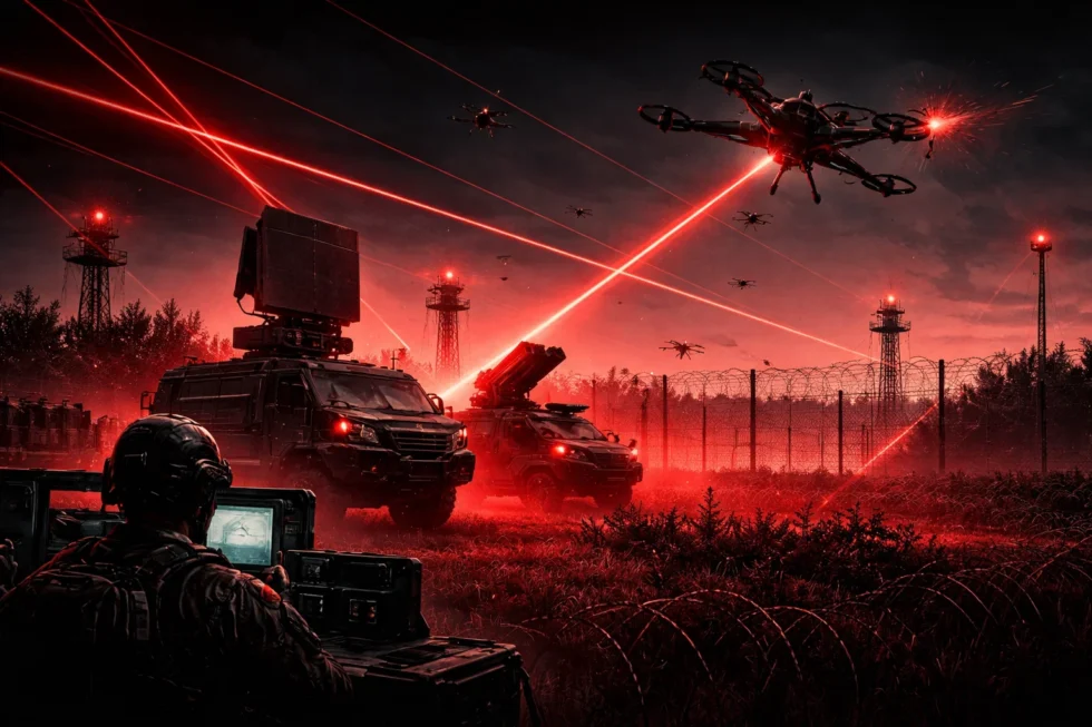 Polen errichtet ein mehrstufiges Anti-Drohnen-System an der Ostgrenze zu Belarus und Russland. Geplant sind Radar, Störtechnik, Raketen und Logistikzentren zur schnellen Sicherung des Grenzraums.