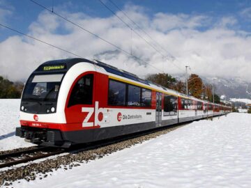 Die Zentralbahn (ZB) erhöht die Sitzplatzkapazität ab dem 14. Dezember. Die Linien S4/S5 verkehren an allen Wochenenden ganzjährig in Doppeltraktion.