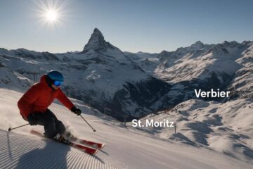 Skisaison 2025/2026 in der Schweiz: Vergleich der Preise, Öffnungstermine und Bedingungen in Zermatt, St. Moritz und Verbier.