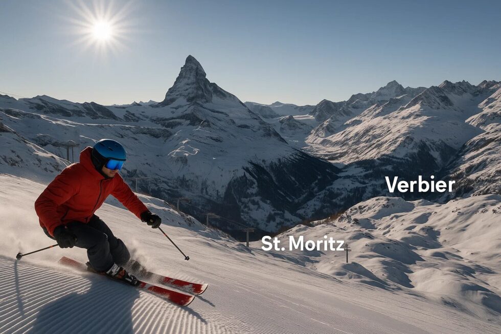 Skisaison 2025/2026 in der Schweiz: Vergleich der Preise, Öffnungstermine und Bedingungen in Zermatt, St. Moritz und Verbier.