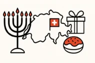 Chanukka wird in der Schweiz vom 14. bis 22. Dezember begangen. &Ouml;ffentliche Feiern in Z&uuml;rich, Basel, Genf und weiteren Kantonen im &Uuml;berblick.