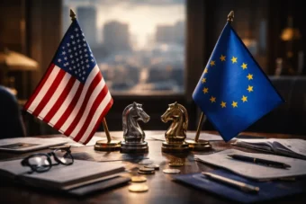 Die USA versch&auml;rfen den Streit mit der EU &uuml;ber Digitalgesetze und drohen europ&auml;ischen Konzernen wie Spotify, SAP und Siemens mit Gegenmassnahmen.