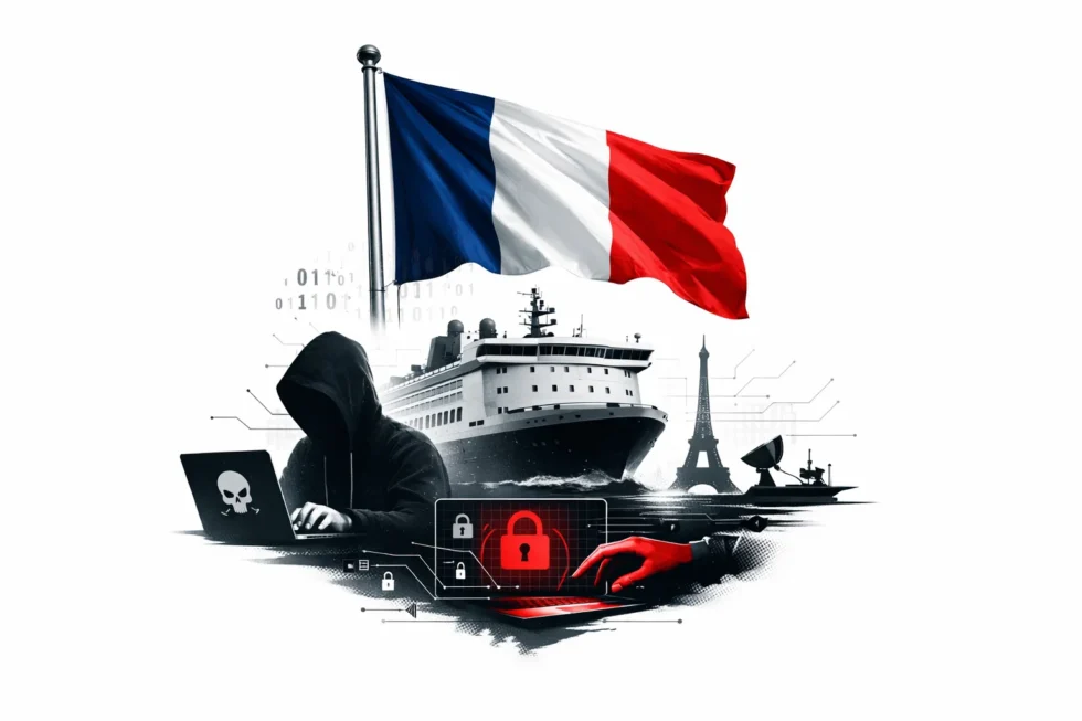 Nach dem Fund von Schadsoftware auf einer Passagierfähre ermittelt Frankreich wegen möglicher ausländischer Einmischung. Zwei Crewmitglieder wurden festgenommen.