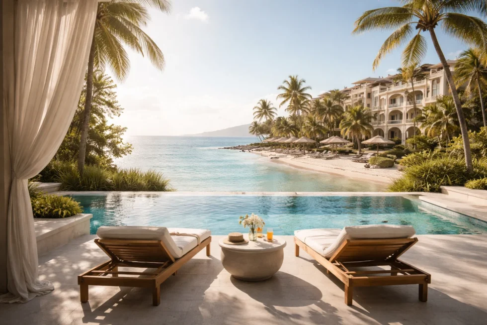 Die besten Hotels der Welt 2025 im &Uuml;berblick: Welche Luxushotels es auf die Goldene Liste geschafft haben, nach welchen Kriterien sie bewertet wurden und warum sie international Ma&szlig;st&auml;be setzen.