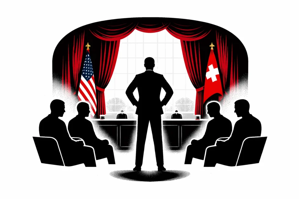 Wird Alfred Gantners Team Switzerland zur neuen Machtzentrale der Schweiz? Wie der Auftritt im Oval Office zeigt, welchen Einfluss Milliardäre heute auf Aussenpolitik, Handel und demokratische Kontrolle ausüben