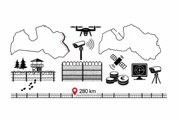 Lettland hat seine Grenze zu Russland mit einem 280 km langen Zaun gesichert. Die neue Barriere st&auml;rkt die EU-Aussengrenze, die NATO-Sicherheit und den Schutz vor illegaler Migration.