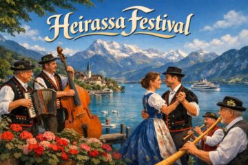 Heirassa Festival 2026 in Weggis! Erleben Sie 100 Std. Volksmusik vom 4.-7. Juni. Infos zu Tickets, 40 Formationen und Anreise finden Sie hier.