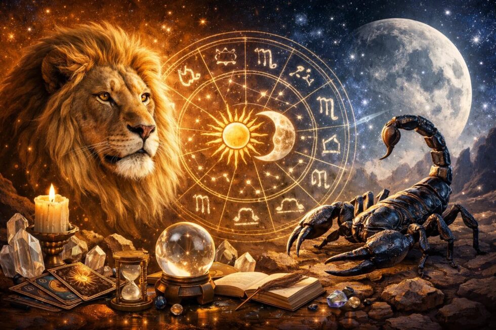 Horoskop 25. Januar 2026 für Löwe und Skorpion: Erfahren Sie alles über Vitalität, Liebe und Finanzen. Professionelle astrologische Analyse für alle Sternzeichen.