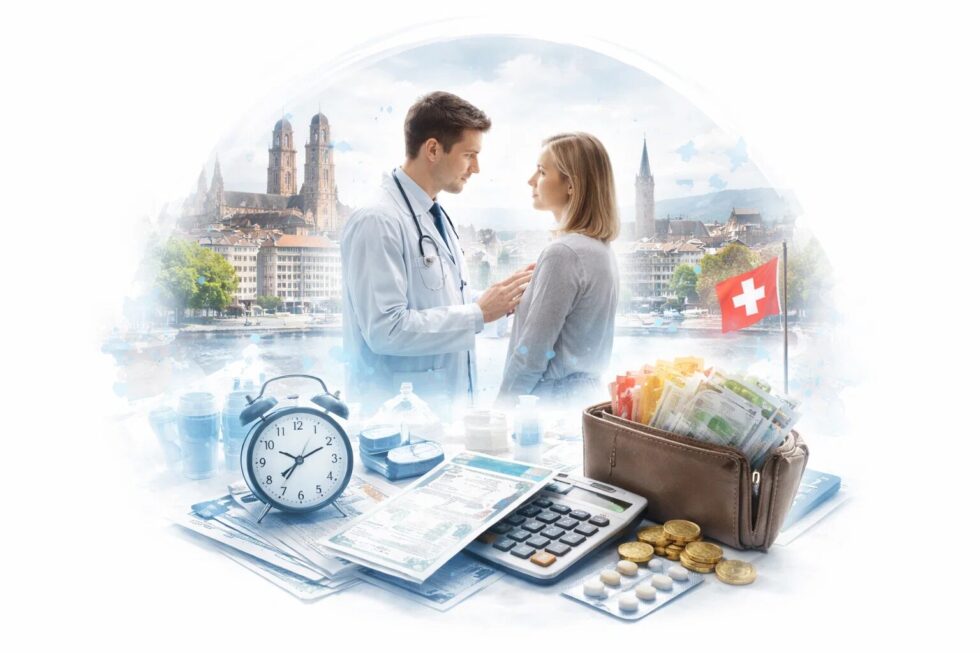 Was kostet ein Arztbesuch in Zürich 2026 ohne Versicherung? Aktuelle Preise, Ablauf und praktische Tipps für Selbstzahler.