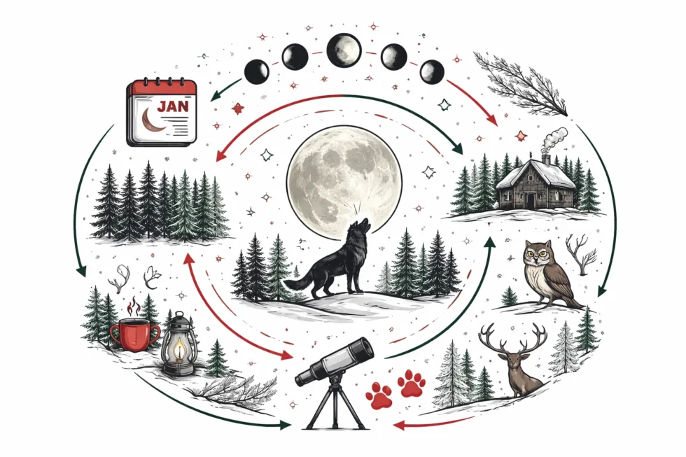 Wolfsmond 2026 in Zürich und Basel: Exakte Zeiten für den Supermond