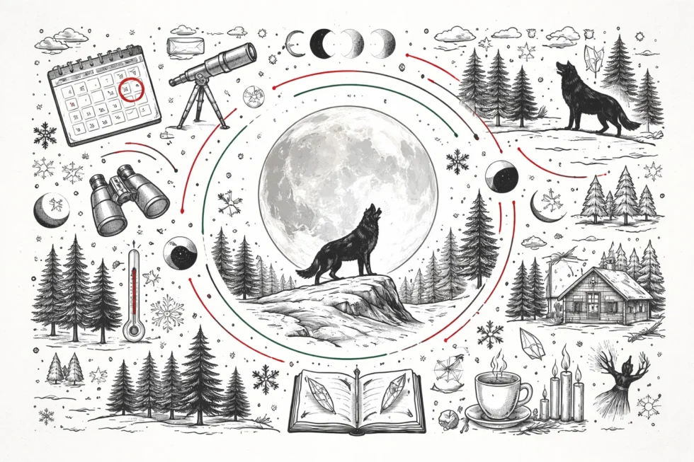 Wolfsmond 2026 in Zürich und Basel: Exakte Zeiten für den Supermond