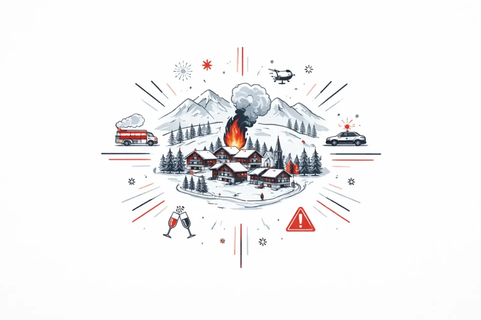 Crans-Montana, Wallis (Schweizer Alpen): Was über den Brand der Neujahrsnacht am 1. Januar bekannt ist