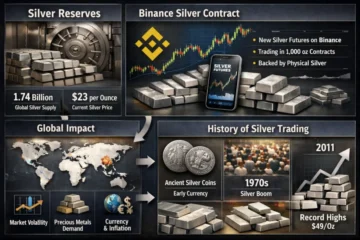 Binance startet XAGUSDT Silber-Perpetual-Kontrakt f&uuml;r Schweizer Anleger, erm&ouml;glicht 24/7 Handel mit Silber und Hebel bis 50x.