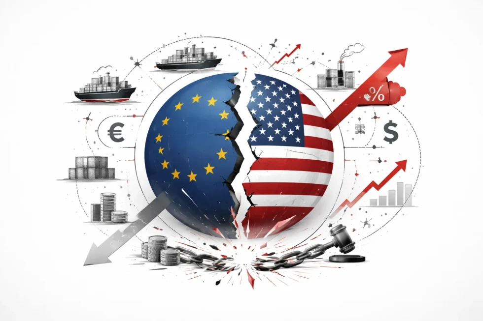 EU plant Aussetzung des Handelsabkommens mit den USA vor dem Hintergrund von Trumps Zoll-Drohungen