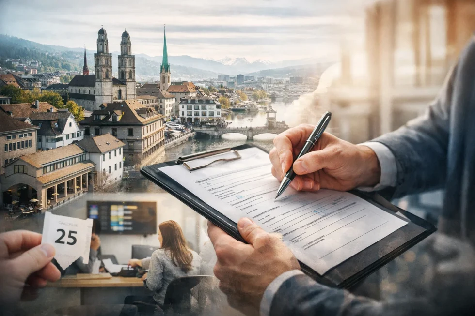 Anmeldung in Zürich 2026: Schritt-für-Schritt-Anleitung mit Fristen, Dokumenten, Tarifen und Tipps für Schweizer und Ausländer.