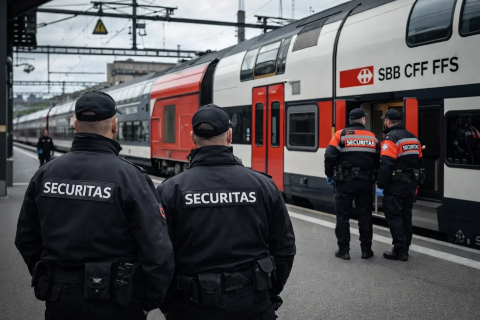SBB vergibt neuen Drei-Jahres-Vertrag an Securitas über mehr als 20 Mio. Euro zur Sicherheit in Zügen und Bahnhöfen in der Schweiz.