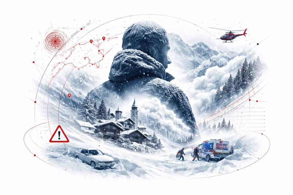 Schneechaos in der Schweiz: Über 120 cm Neuschnee in Leukerbad. MeteoSchweiz warnt vor Warnstufe 3. Massive Verkehrsbehinderungen und gesperrte Straßen bis Mittwoch